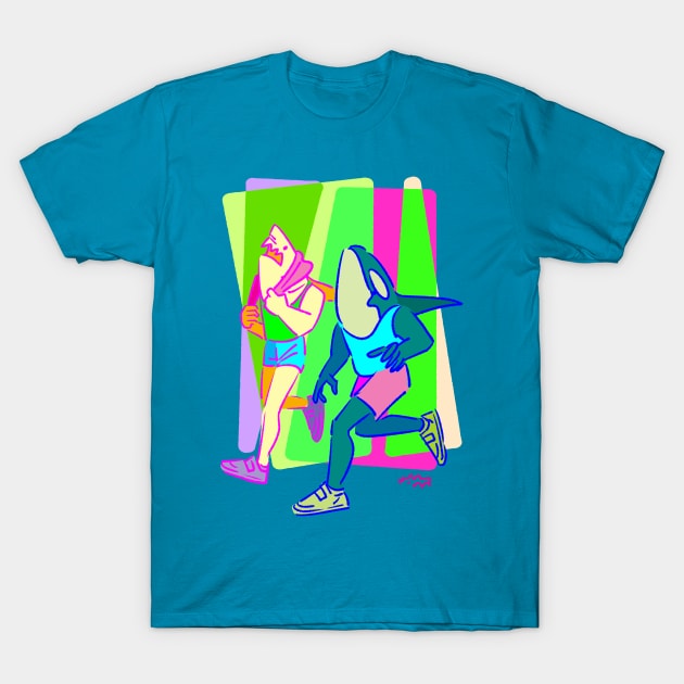 JOGGING T-Shirt by rapidpunches